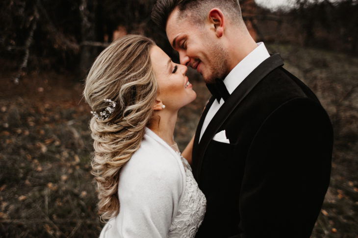 Winter Vintagehochzeit im Jagdschloss Platte