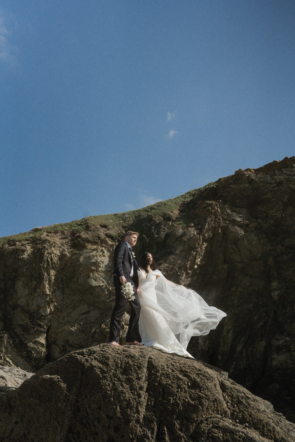 Intimate Cornwall Wedding